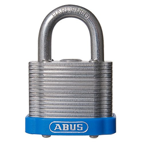 UltraSource Laminated Steel Padlock, Blue