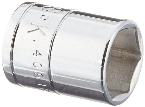 SK Tools USA 1/4-Inch Drive - 1/2-Inch - Standard 6-Point Chrome Socket - 40916