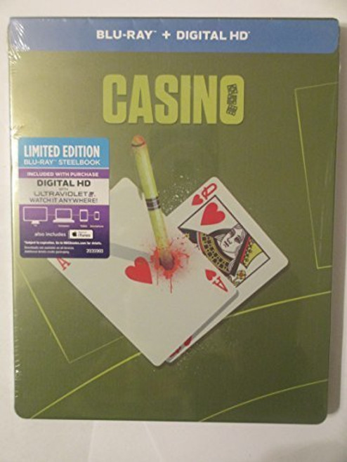 Casino Limited Edition Steelbook (Blu-ray & Digital HD Copy)