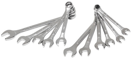 Tradespro 836595 SAE Raised Panel Wrench Set, 11-Piece