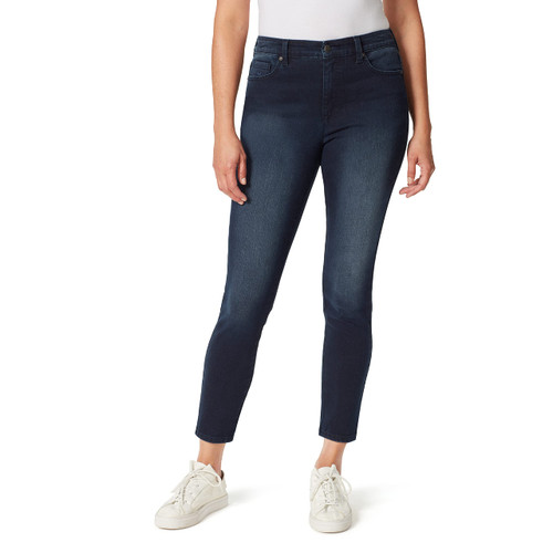 Gloria Vanderbilt Women's Amanda High Rise Skinny Ankle Jean, Sarasota, 8 Petite Regular