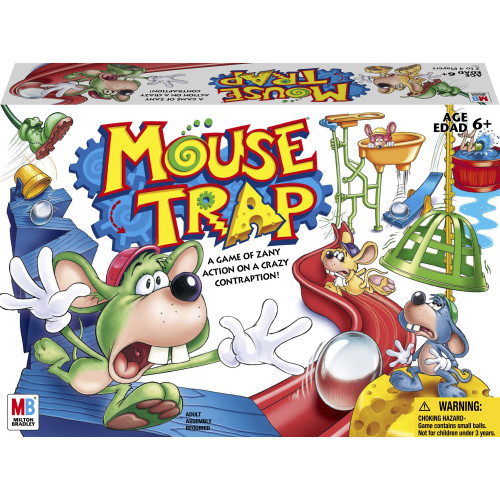 Mouse Trap Kids Board Game, Family Board Games for Kids, Kids Games for 2-4 Players, Family Games, Kids Gifts, Ages 6 and Up (Amazon Exclusive) Mouse Trap Kids Board Game, Family Board Games for Kids, Kids Games for 2-4 Players, Family Games, Kids Gifts, Ages 6 and Up (Amazon Exclusive)