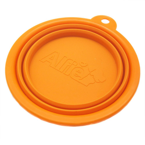 Alfie Pet by Petoga Couture - Ros Silicone Pet Expandable/Collapsible Travel Bowl - Size: 1.5 Cups