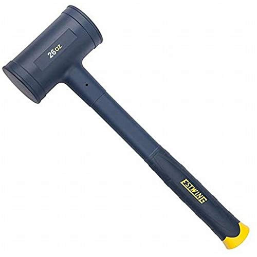ESTWING Dead Blow Hammer - 26 oz Mallet with No-Mar Polyurethane & Cushion Grip Handle - CCD26
