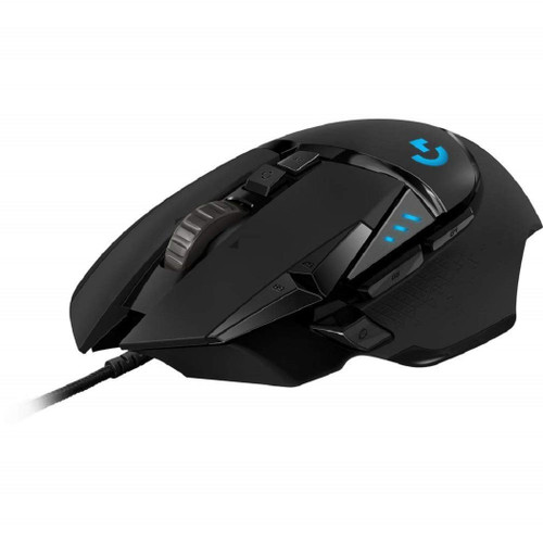 Logitech G502 HERO High Performance Wired Gaming Mouse, HERO 25K Sensor, 25,600 DPI, RGB, Adjustable Weights, 11 Programmable Buttons, On-Board Memory, PC / Mac (Renewed) Logitech G502 HERO High Performance Wired Gaming Mouse, HERO 25K Sensor, 25,600 DPI, RGB, Adjustable Weights, 11 Programmable Buttons, On-Board Memory, PC / Mac (Renewed)
