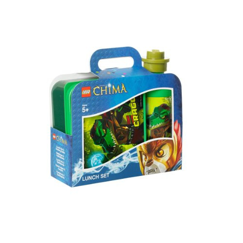 LEGO Legends of Chima Lunch Set, Dark Green LEGO Legends of Chima Lunch Set, Dark Green
