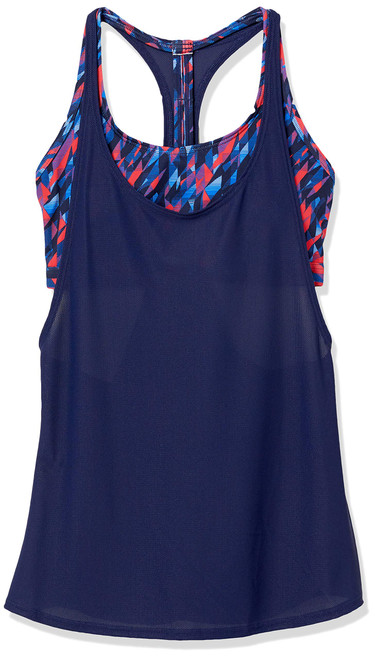 TYR Polar Harpr 2n1 Tank, Navy Red, M