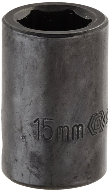 Crescent 1/2" Drive 6 Point Standard Impact Metric Socket 15mm - CIMS15N