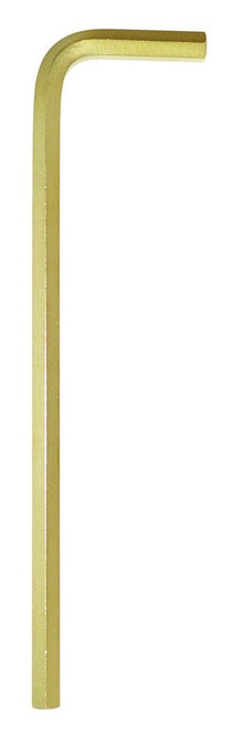 12mm GoldGuard Plated Hex L-Wrench - Long Tagged/Barcoded
