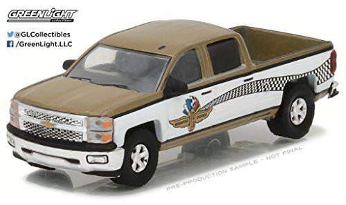 Greenlight 29902 2015 Chevrolet Silverado Indianapolis Motor Speedway (IMS) Pickup Truck Hobby Exclusive 1/64 Diecast Model Car