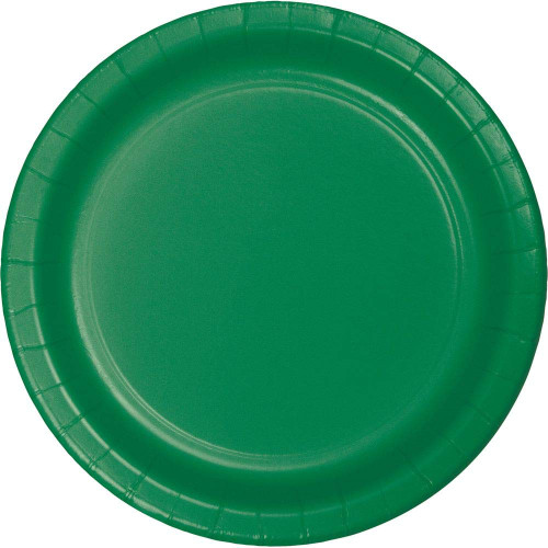 Dinner Plates 8.75" 24/Pkg-Emerald Green