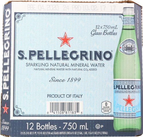 San Pellegrino Mineral Water,303.6 Fl Oz, 25.3 Fl Oz (Pack of 12)