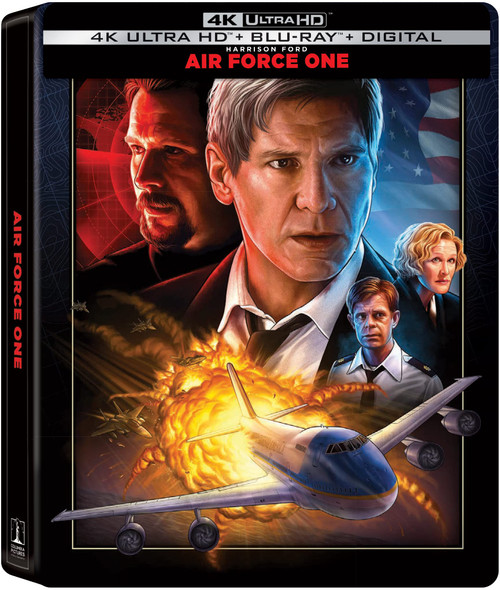 Air Force One SteelBook [4K UHD] [Blu-ray]