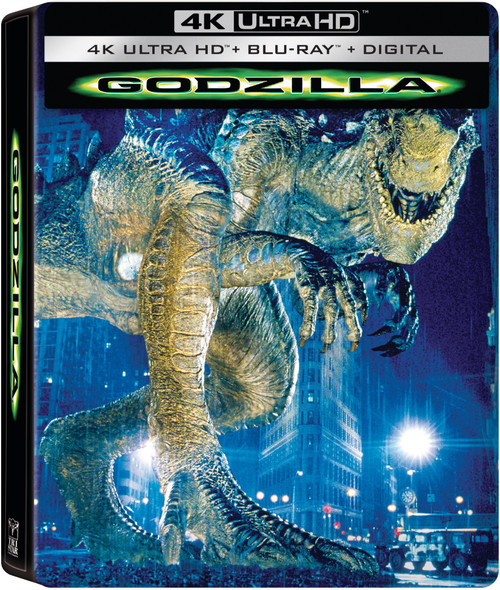 Godzilla (1998) 25th Anniversary 4K Ultra HD SteelBook [Blu-ray]
