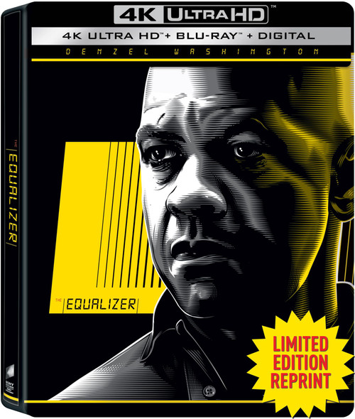Equalizer, The - UHD/Blu-ray + Digital + Steelbook [4K UHD]