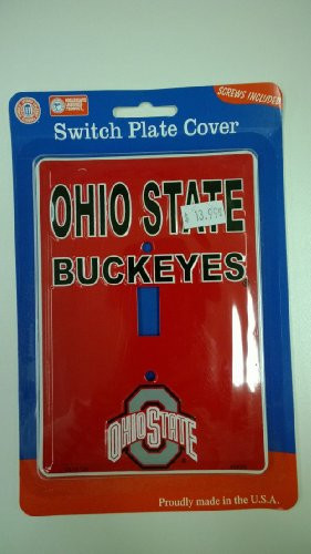 Ohio State Buckeyes Light Switch Cover