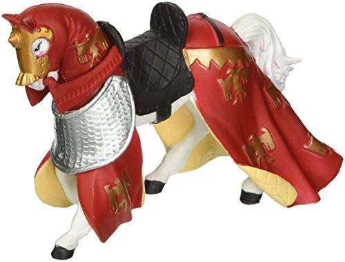 Papo "Draped Horse Figure, Red