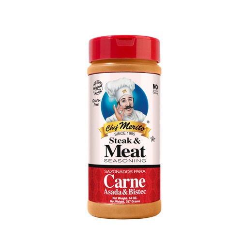 Chef Merito Carne Asada Meat Seasoning, 14 Ounce Chef Merito Carne Asada Meat Seasoning, 14 Ounce