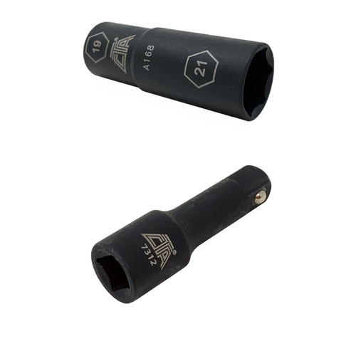 CTA Tools A168E Flip Socket & Extension - 19mm x 21mm