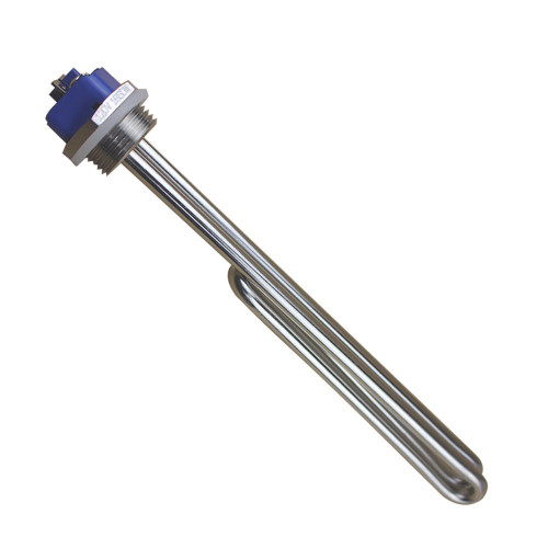 Dernord 120V 1650W Foldback Water Heater Element Screw-In Lime Life Heating Element with Low Watt Density