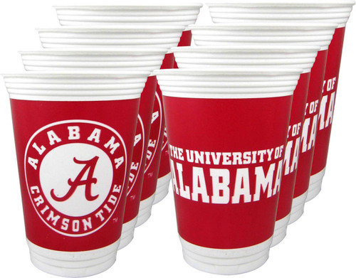 Westrick Paper Alabama Crimson Tide 16 oz Cups Westrick Paper Alabama Crimson Tide 16 oz Cups