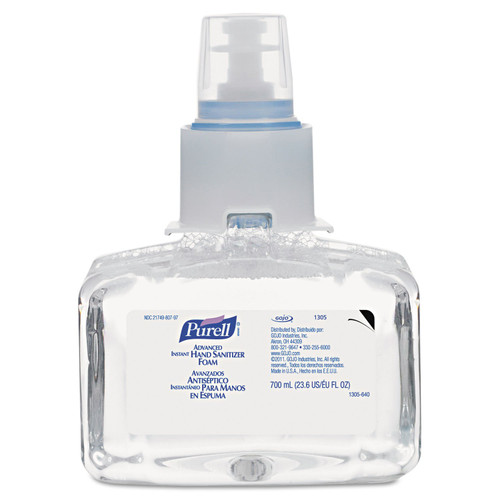 Purell Advanced Instant Hand Sanitizer Foam, 700 mL