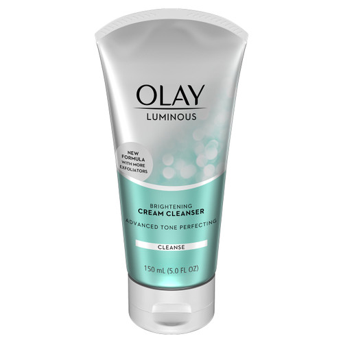 Olay Luminous Brightening Cream Face Cleanser, 5.0 Fluid Ounce Packaging may Vary Olay Luminous Brightening Cream Face Cleanser, 5.0 Fluid Ounce Packaging may Vary