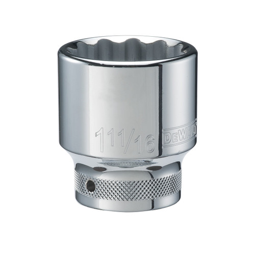 DEWALT 12 PT 3/4IN Drive Socket 1-11/16 SAE