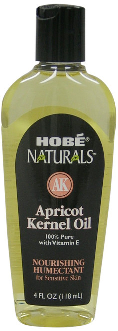 Hobe Naturals Apricot Kernel Oil, 4-Fluid Ounce (Pack of 3)