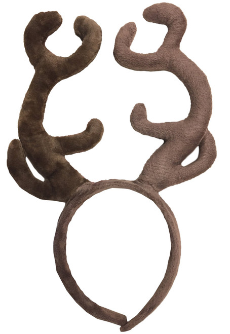 Rubie's Women's Adult Reindeer Antlers on Headband,Brown,One Size