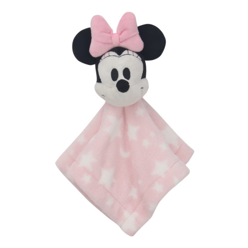 Lambs & Ivy Disney Baby Minnie Mouse Pink Stars Security Blanket/Lovey Lambs & Ivy Disney Baby Minnie Mouse Pink Stars Security Blanket/Lovey