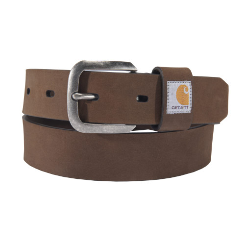 Carhartt Women's Standard Casual Rugged, Available in Multiple Styles, Colors & Sizes, Saddle Leather Belt (Brown), Large