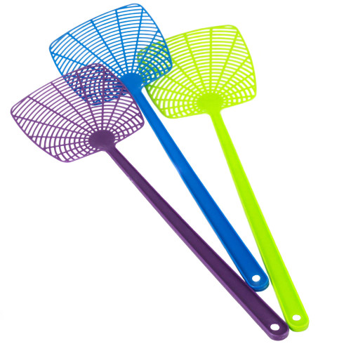 Chef Craft 21545 Select Plastic Fly Swatter, 18 inch, Color May Vary