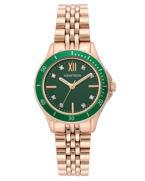 Armitron Women's Genuine Crystal Accented Bracelet Watch, 75/5730