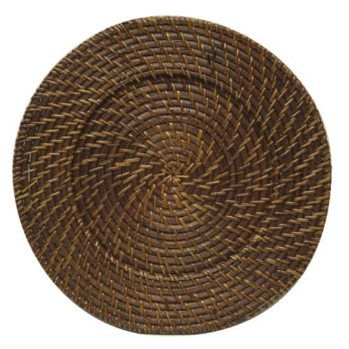 Chargeit by Jay Rattan Charger Plate, Brown