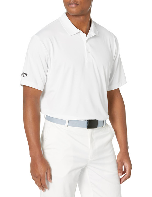 Callaway Men's Short Sleeve Opti-dri Stretch Solid Polo