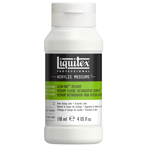 Liquitex Professional Fluid Medium, 118ml (4-oz), Slow-Dri Blending