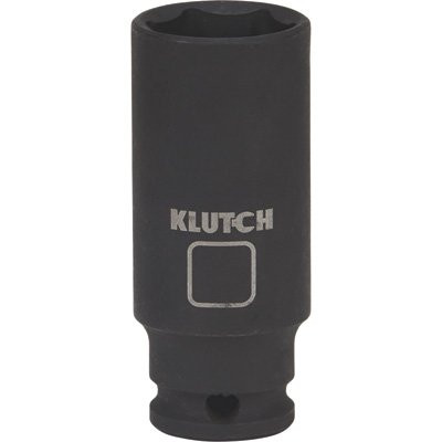 Klutch Deep Impact Socket - 17mm, 3/8in.-Drive