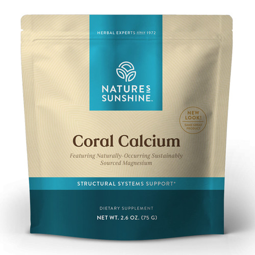 Nature's Sunshine Coral Calcium, 75 Grams | Promote Bone Health, Helps Maintain pH Levels, and Provides 325 mg Calcium per Serving Nature's Sunshine Coral Calcium, 75 Grams | Promote Bone Health, Helps Maintain pH Levels, and Provides 325 mg Calcium per Serving