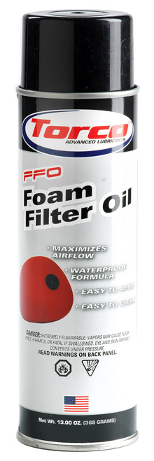 TORCO Foam Filter Oil Spray - 20 Oz