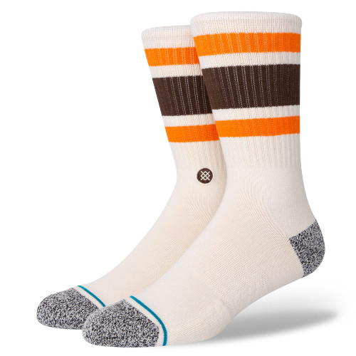 Stance Crew Boyd St Socks (Medium, Off White) Stance Crew Boyd St Socks (Medium, Off White)