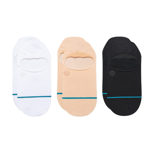 Stance Icon No Show 3 Pack Socks (Medium, Dark Navy)