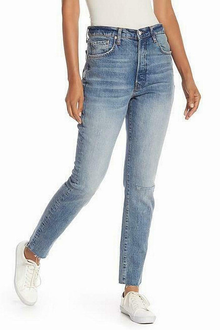 Free People Jeans Stella Skinny - Indigo Blue 24 27.5