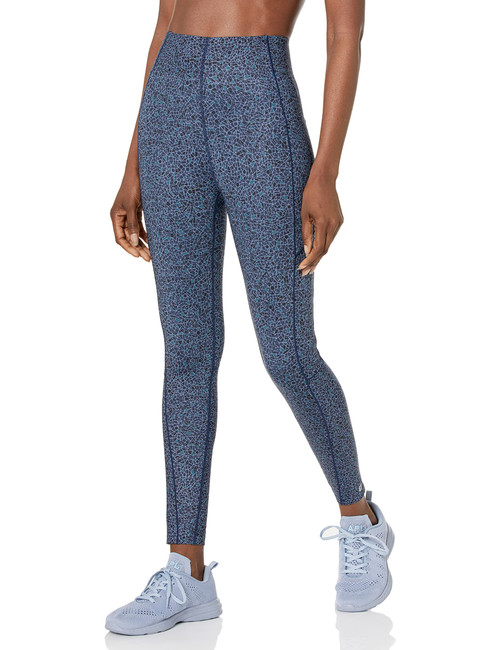 NIC+ZOE Women's Flexfit Mosaic 7/8 Pocket Legging, Blue Multi