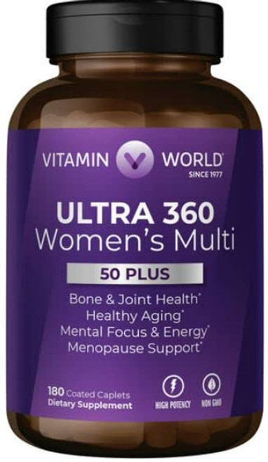 Vitamin World Ultra 360 Women's Multi 50+ (180) Vitamin World Ultra 360 Women's Multi 50+ (180)