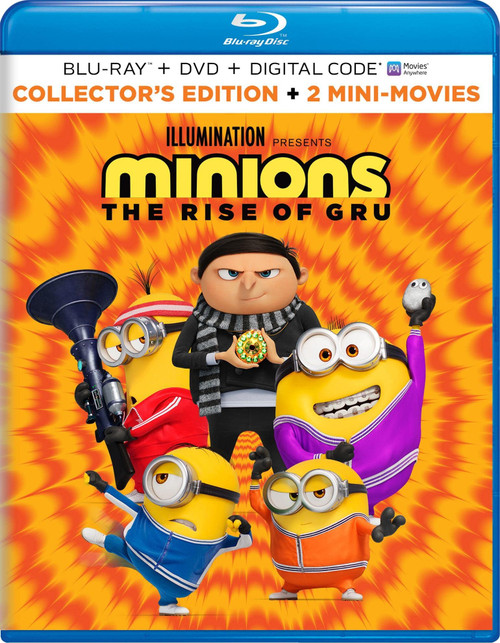 Minions: The Rise of Gru - Collector's Edition Blu-ray + DVD + Digital Minions: The Rise of Gru - Collector's Edition Blu-ray + DVD + Digital