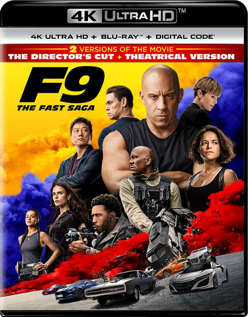 F9: The Fast Saga - Director's Cut [4K Ultra HD + Blu-ray + Digital] [4K UHD]