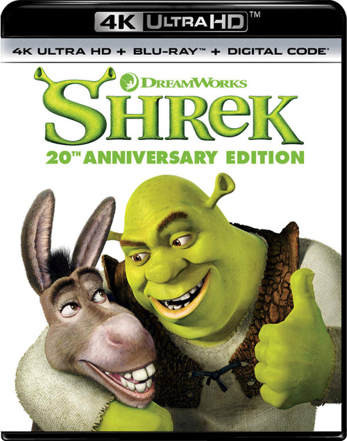 Shrek - 20th Anniversary Edition 4K Ultra HD + Blu-ray + Digital [4K UHD]