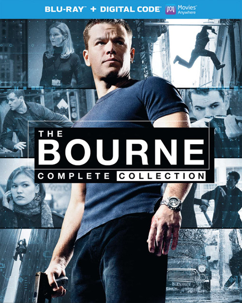 The Bourne Complete Collection - Blu-ray + Digital The Bourne Complete Collection - Blu-ray + Digital