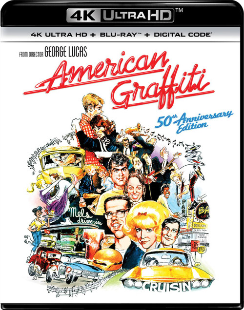 American Graffiti - 50th Anniversary Edition 4K Ultra HD + Blu-ray + Digital [4K UHD]